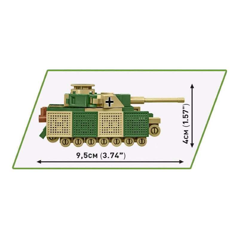 World War 2 Panzer IV Ausf.j (130 Piece Kit)