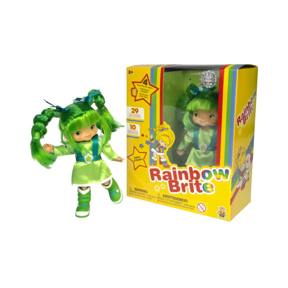 Rainbow Brite Patty O'Green 5.5 Fashion Doll