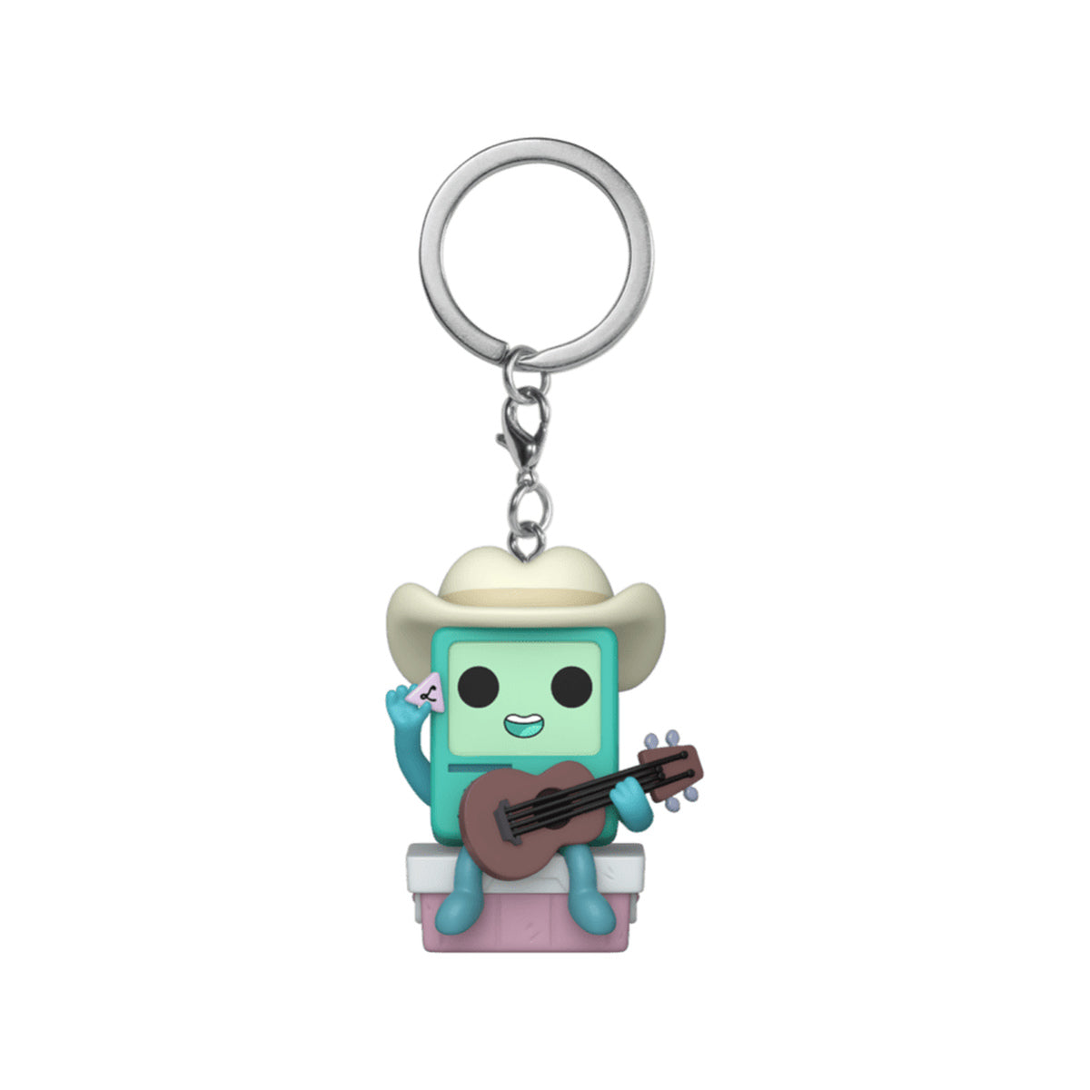 Adventure Time Cowboy BMO with Guitar Pop! Keychain