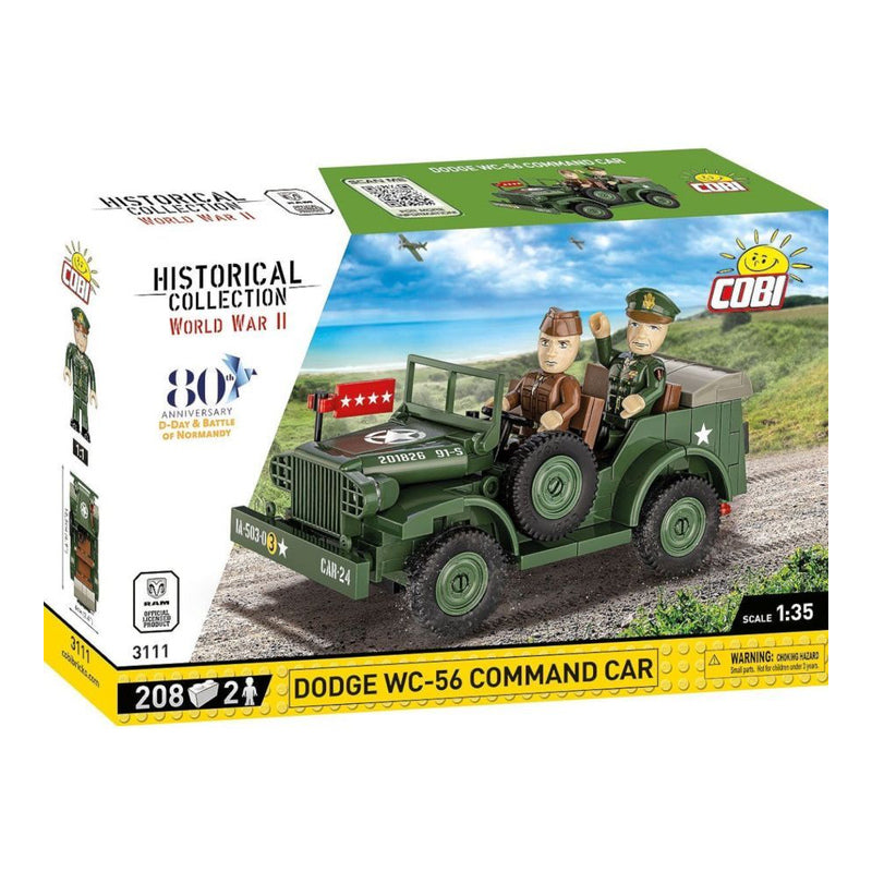 World War 2 Dodge WC-56 Command Car (208 Pcs)