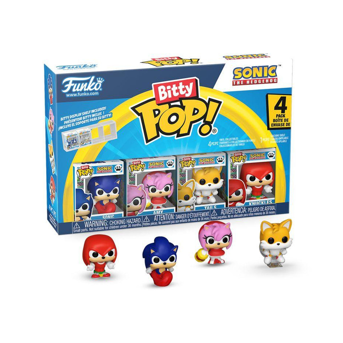 Sonic Bitty Pop! 4-Pack