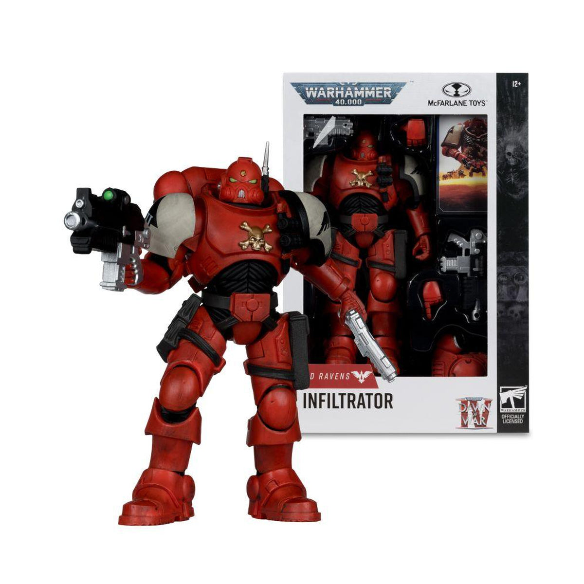 Warhammer 40,000: Dawn Of War 4 Blood Ravens Sergeant Infiltrator 7"Figure