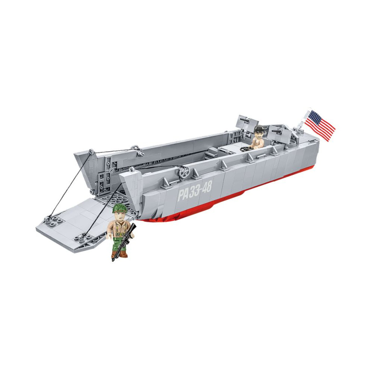 World War 2 LCVP Higgins Boat (715 Piece Kit)