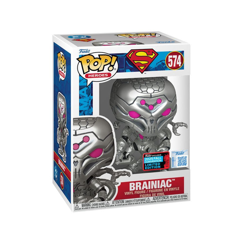 DC Brainiac Pop! Vinyl 2025 NYCC Exclusive