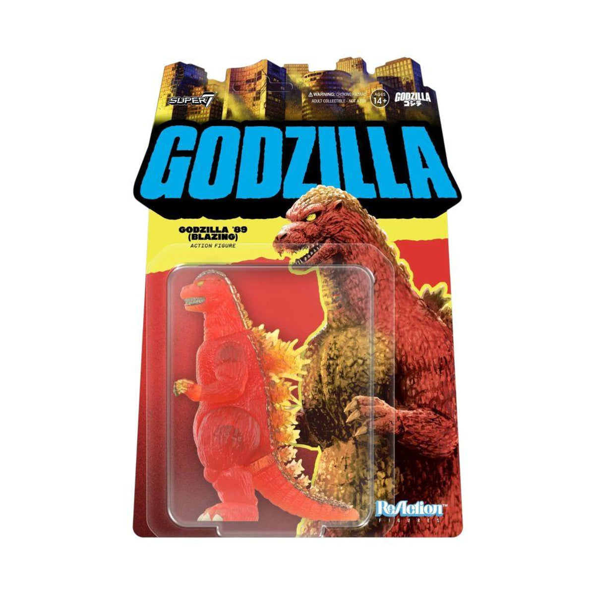 Toho Godzilla (1989) Blazing Reaction Figure