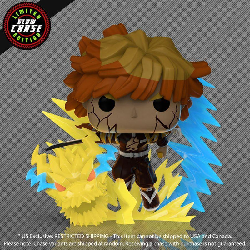 Demon Slayer: Infinity Castle Zenitsu 7th Form Pop! Premium (Chase Ships 1 in 6)