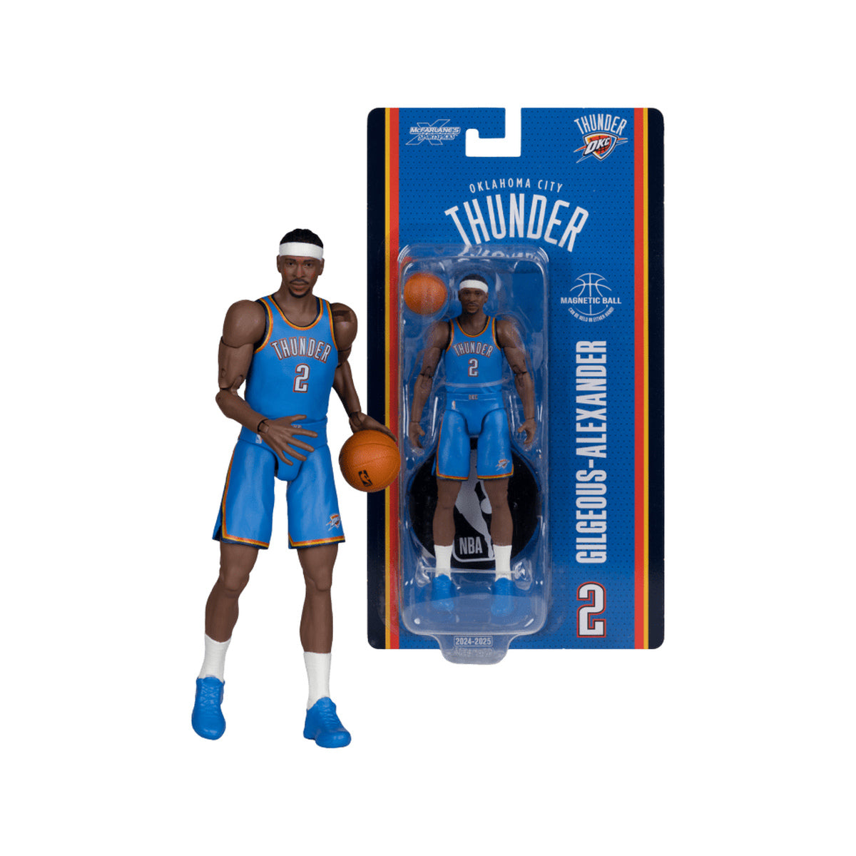 NBA Shai Gilgeous-Alexander Oklahoma City Thunder 6" Figure