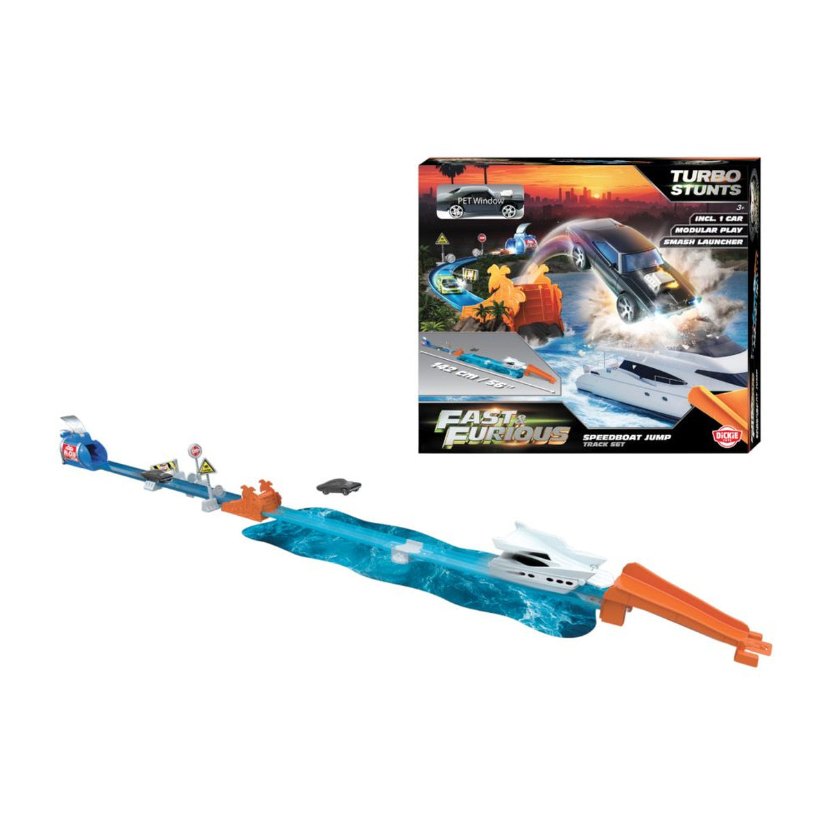 Fast & Furious Speedboat Jump Playset