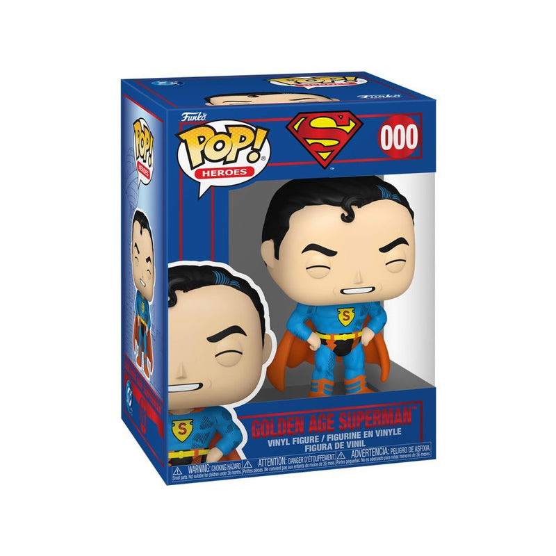 DC Comics: Shield Through the Ages Golden Age Superman Pop!