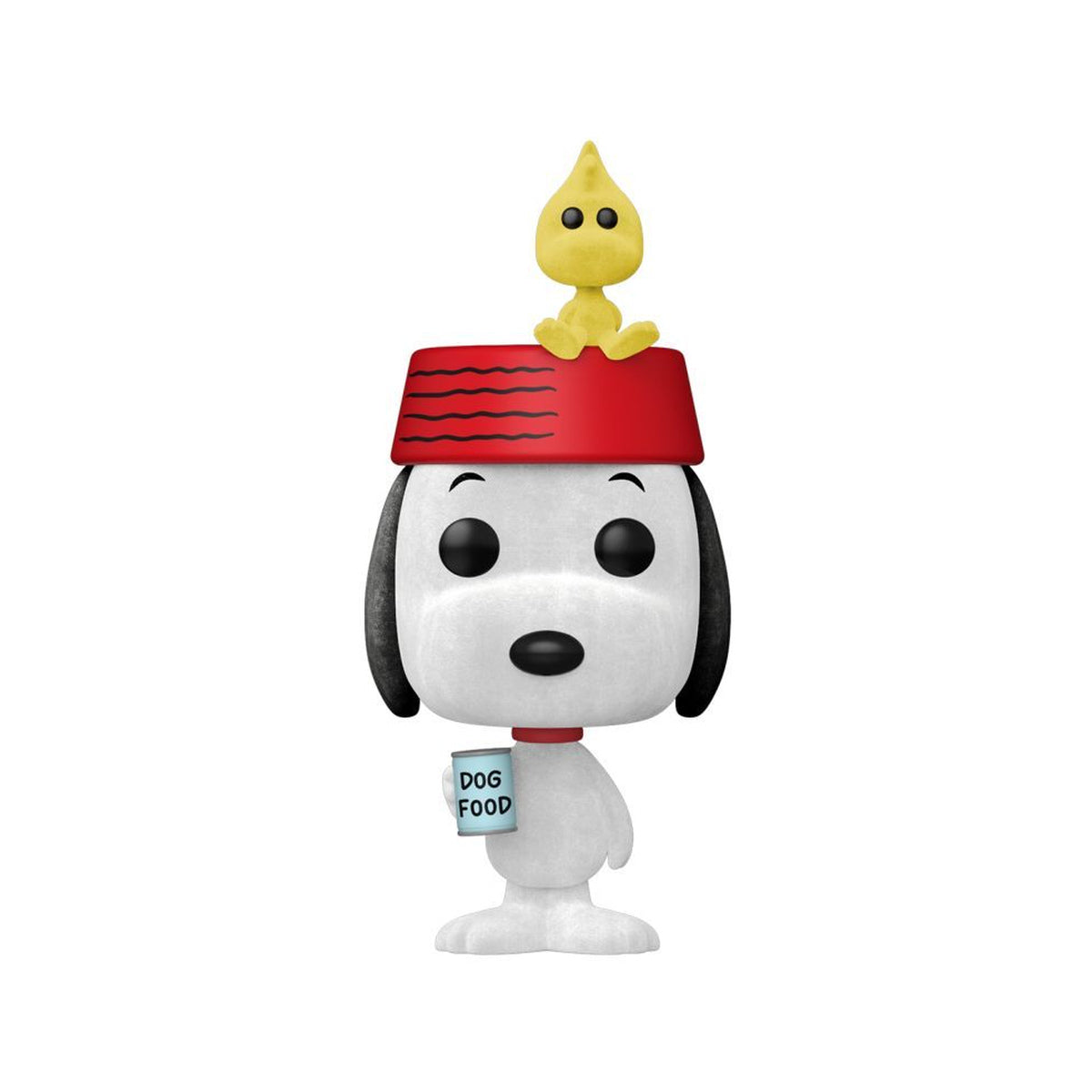 Peanuts Snoopy with Woodstock Flocked Pop! Vinyl Vinyl