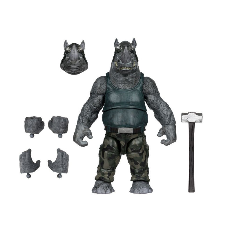 TMNT Rocksteady Page Punchers 5" Figure with Comic