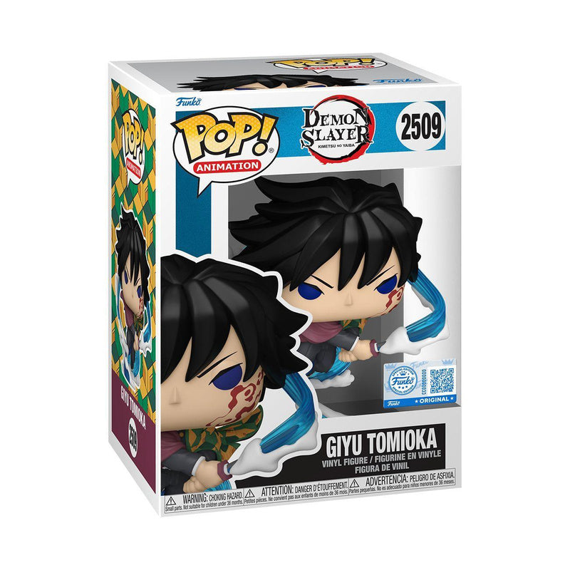 Infinity Castle Giyu Tomioka Water Breathing Exclusive Pop!