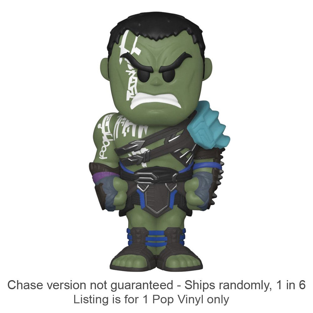 Thor 3 Ragnarok Hulk Gladiator Vinyl Soda Chase Ships 1 in 6