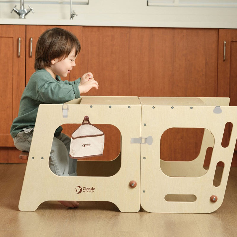 Classic World Convertible Helper Tower Table