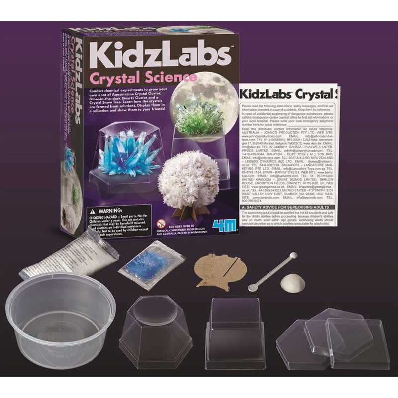 4M KidzLabs Crystal Science Kit