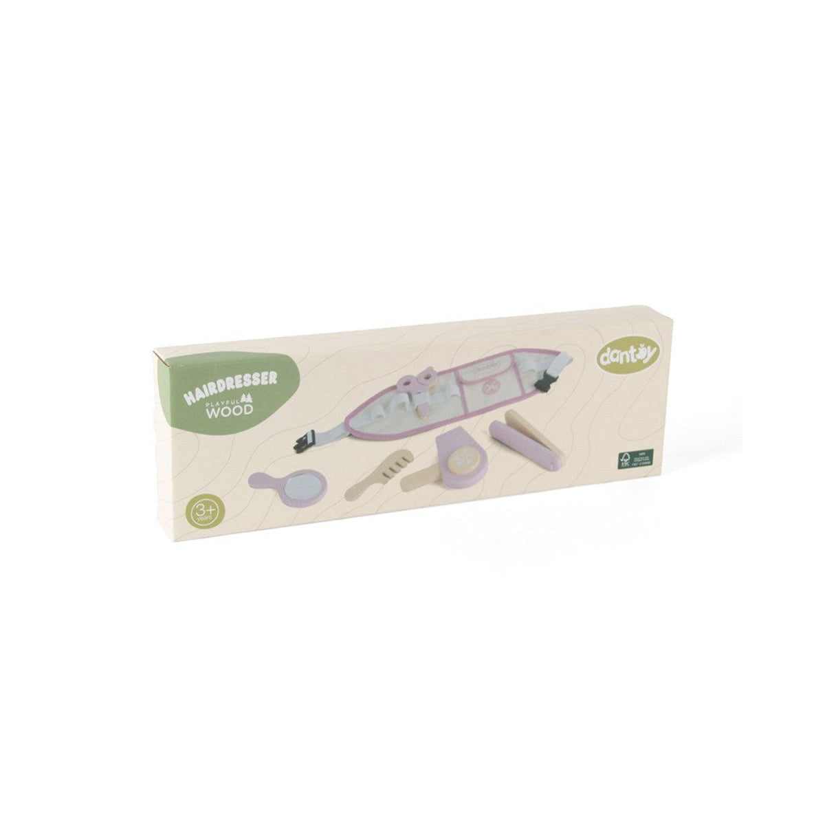 Dantoy Playful Wood Hairdresser Belt 6pcs