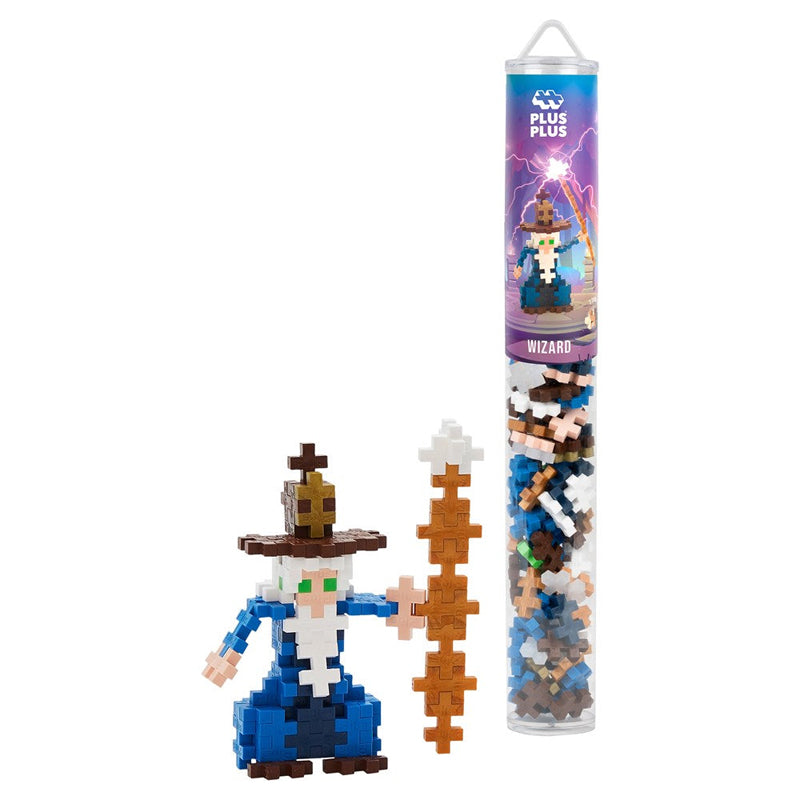 Plus-Plus Wizard Building Blocks Tube 100pcs