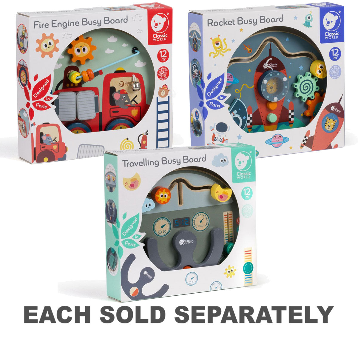 Classic World Busy Board