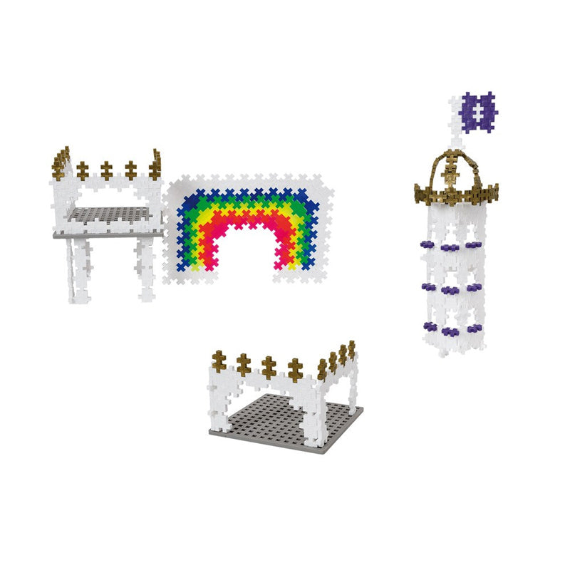 Plus-Plus Pastel Rainbow Castle 760pcs