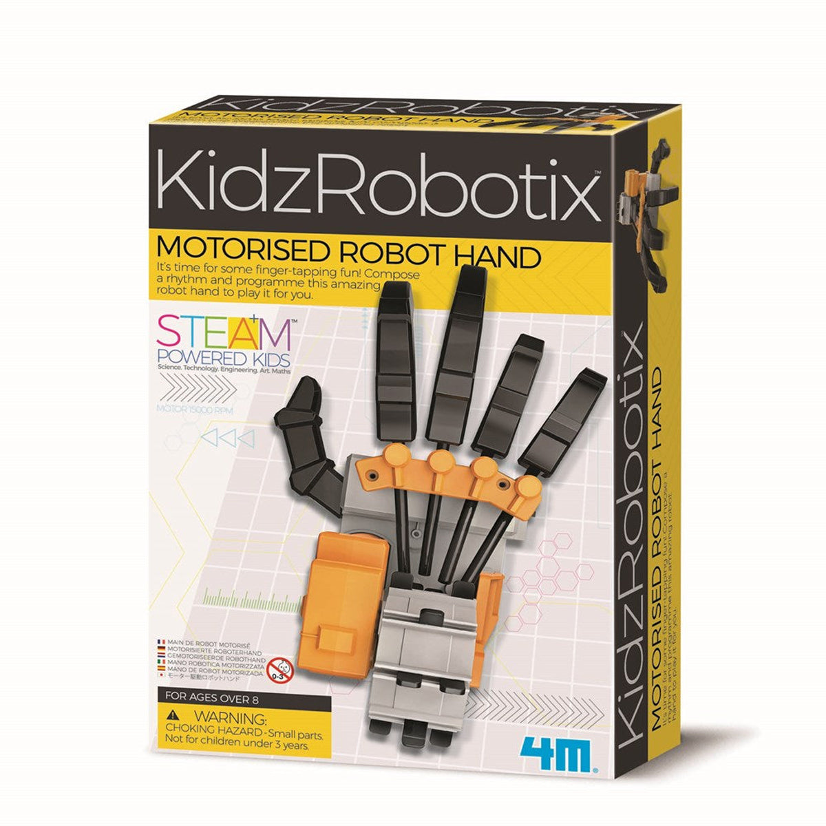 4M KidzRobotix Motorised Robot Hand Kit