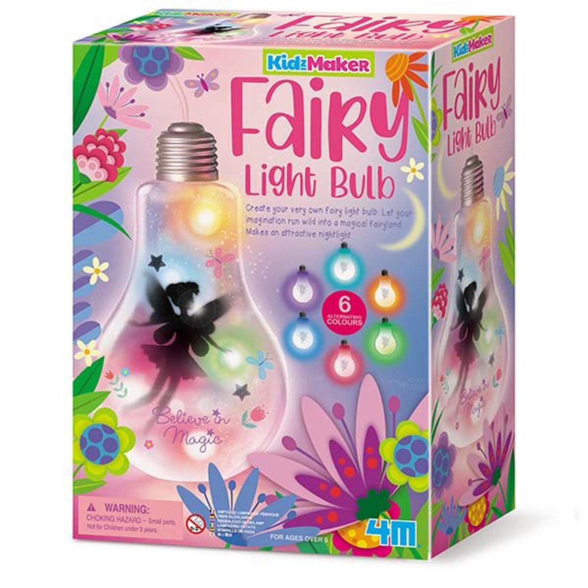 4M KidzMaker Fairy Light Bulb Kit