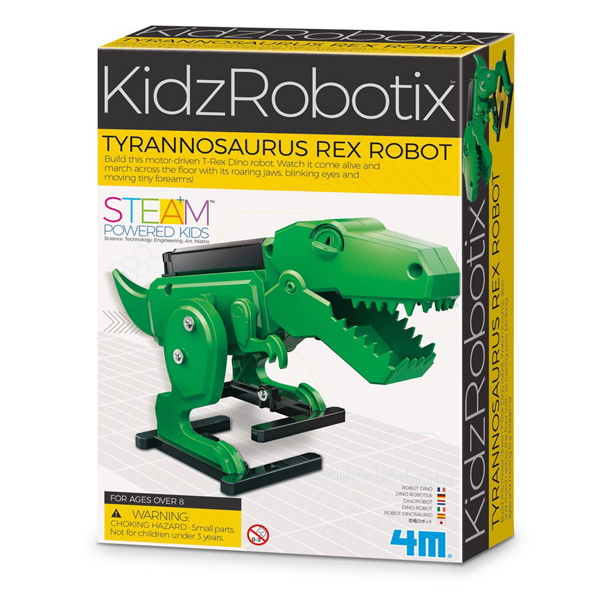 4M KidzRobotix Tyrannosaurus Rex Robot Kit