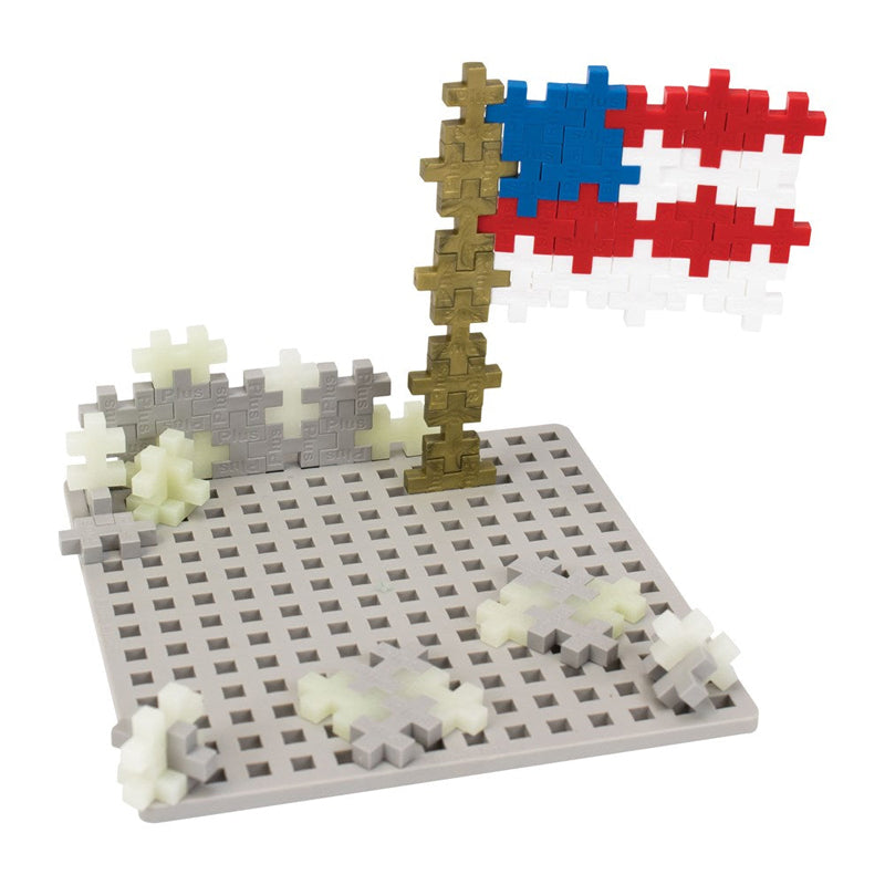 Plus-Plus Lunar Baseplate 70pcs