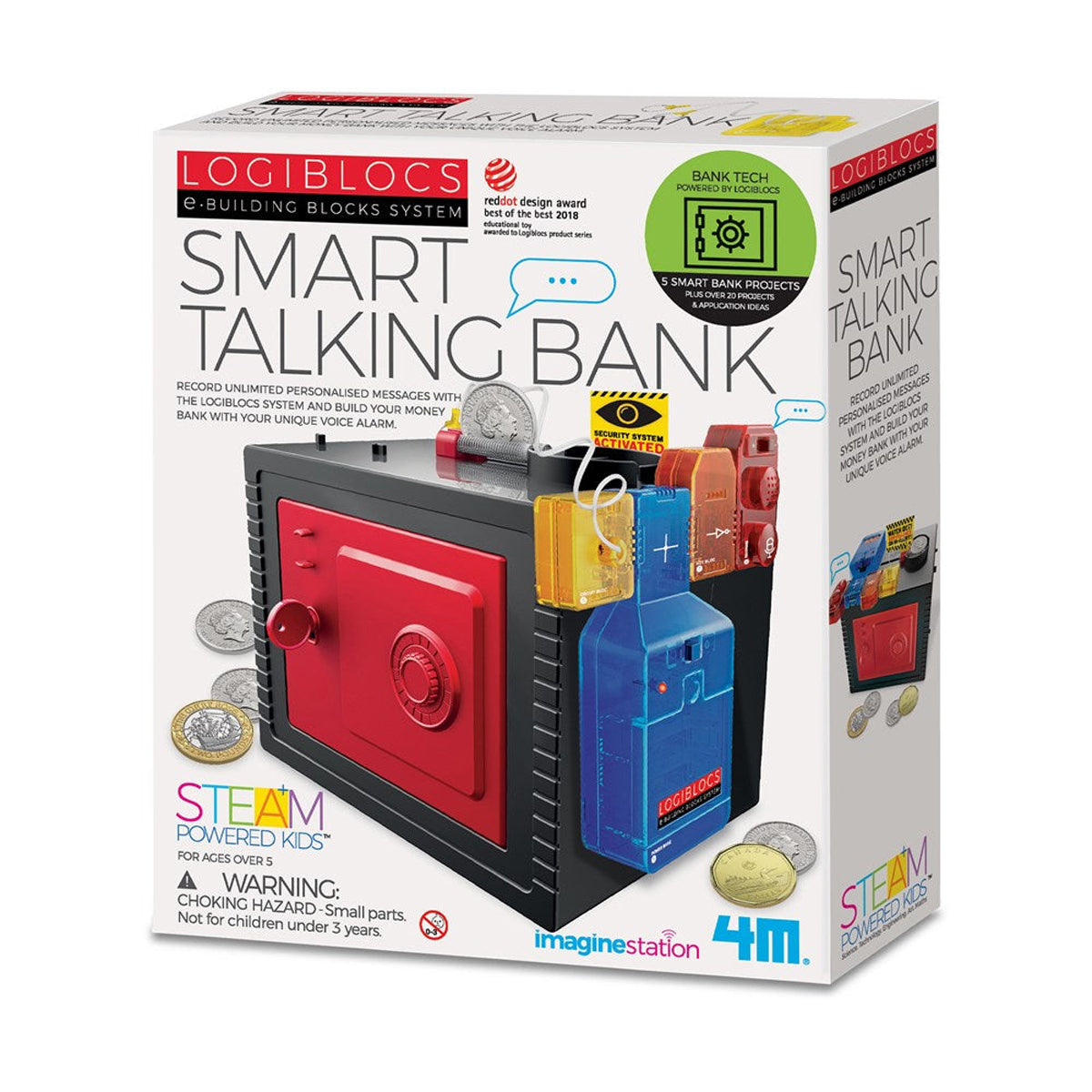 4M Logiblocs Smart Talking Bank