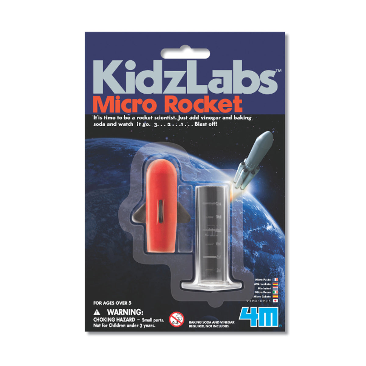 4M KidzLabs Micro Rocket