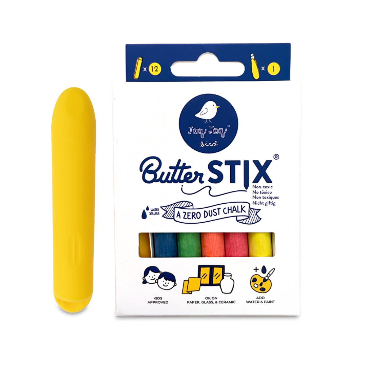 Jaq Jaq Bird ButterStix 12pk