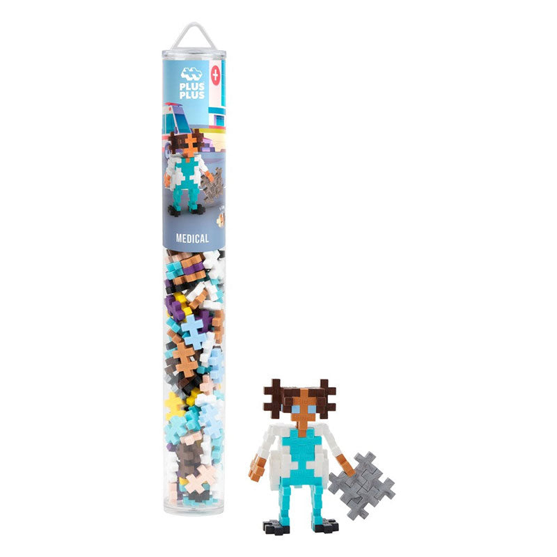 Plus-Plus Everyday Heroes Building Blocks 100pcs