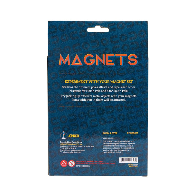 Johnco 8-Piece Magnetic Set