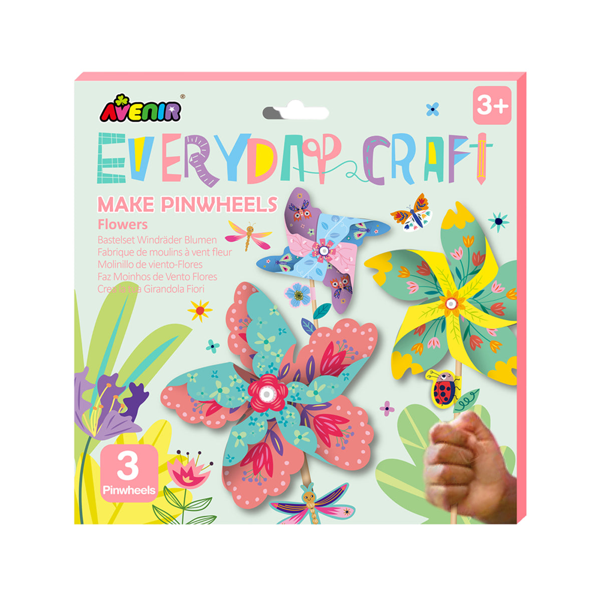 Avenir Everyday Craft Make Pinwheels Flowers