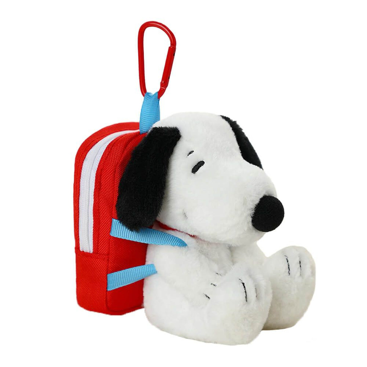 Snoopy Backpack Plush Keyring with Tote Bag Set