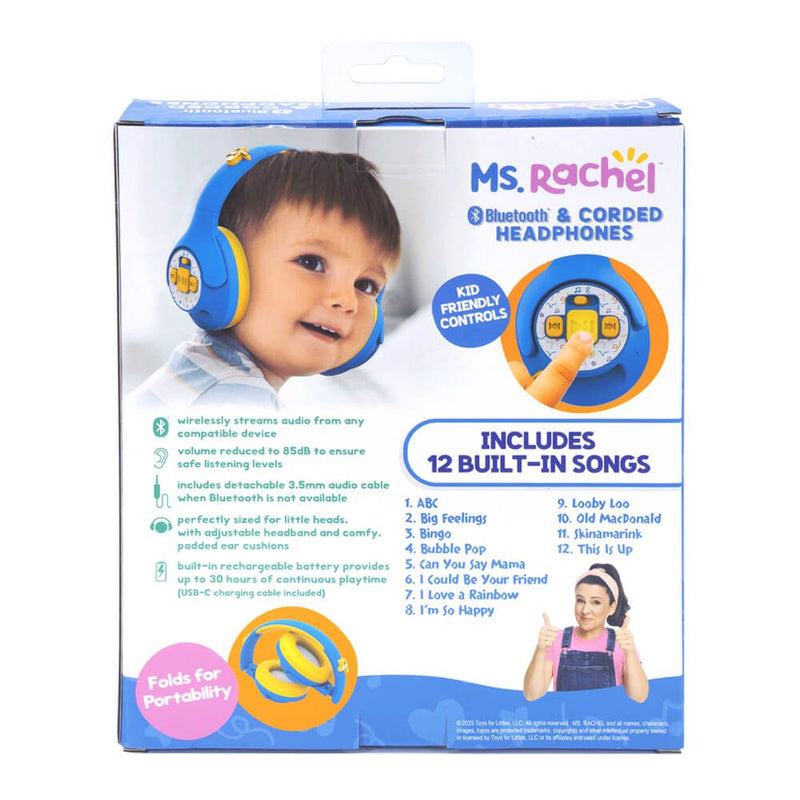 Ms. Rachel Headphones with Built-In Music