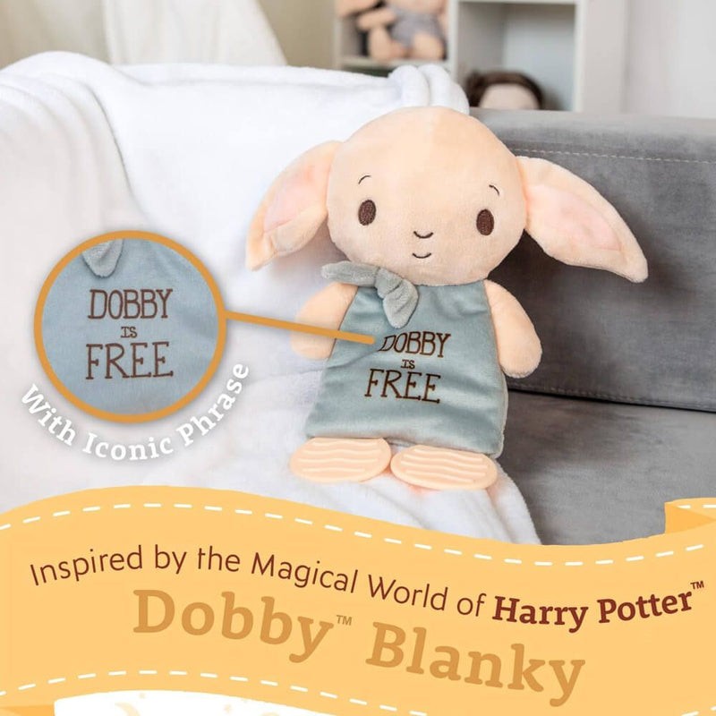 Dobby Sensory Blanket with Teether
