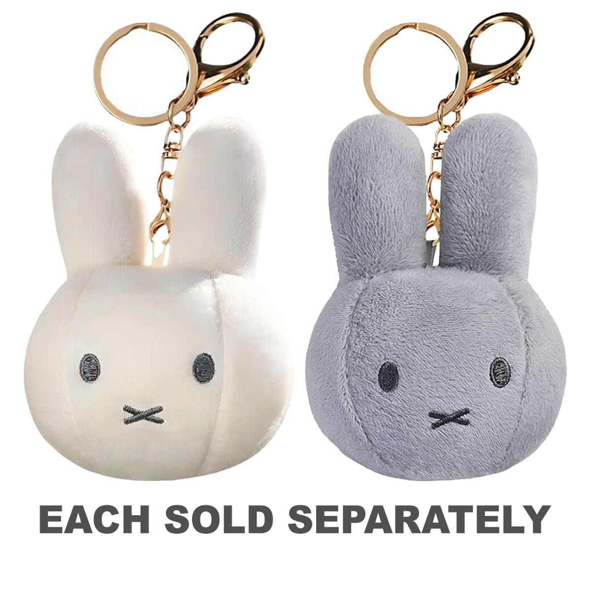 Miffy Soft Plush Keyring