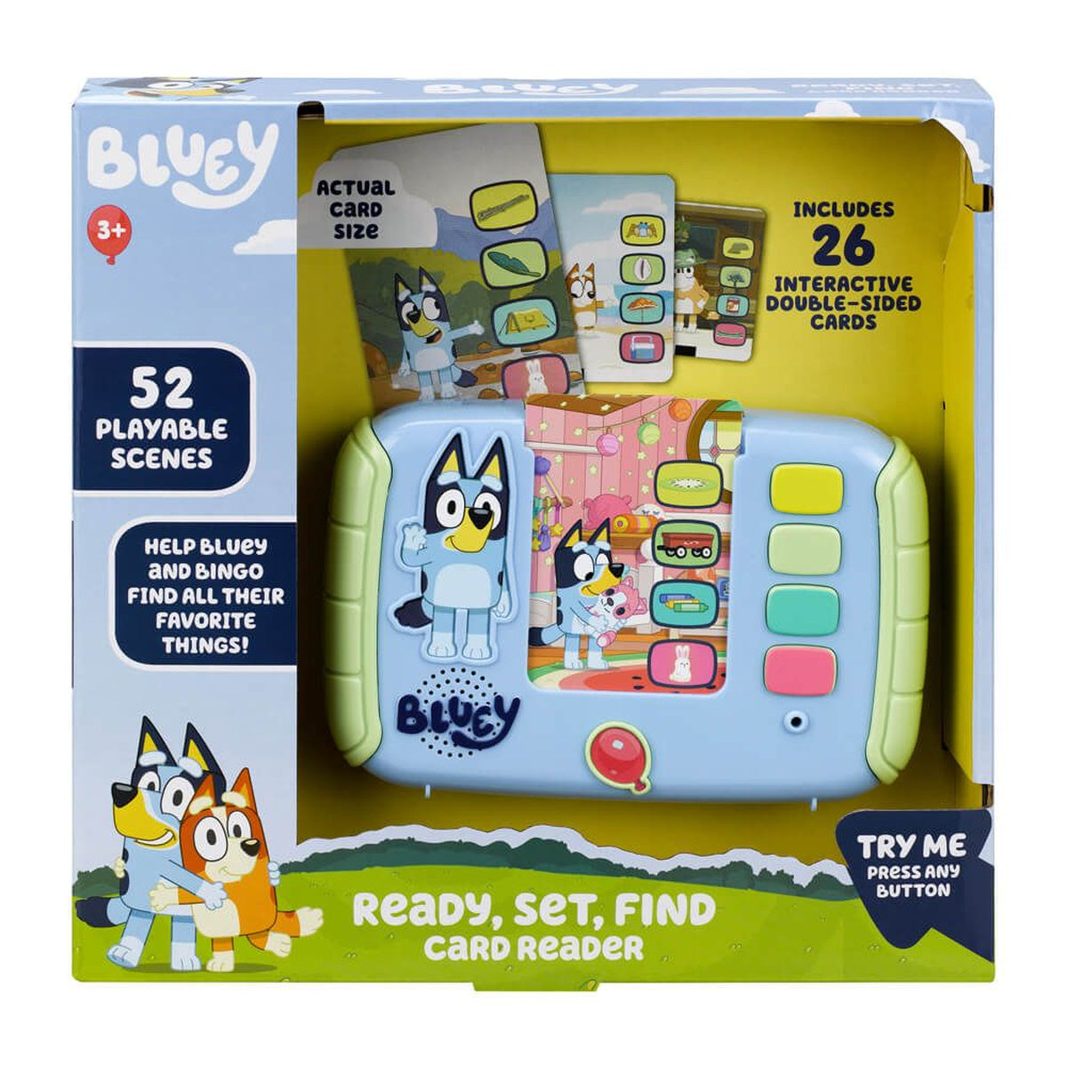 Bluey Treasure Hunt Card Reader