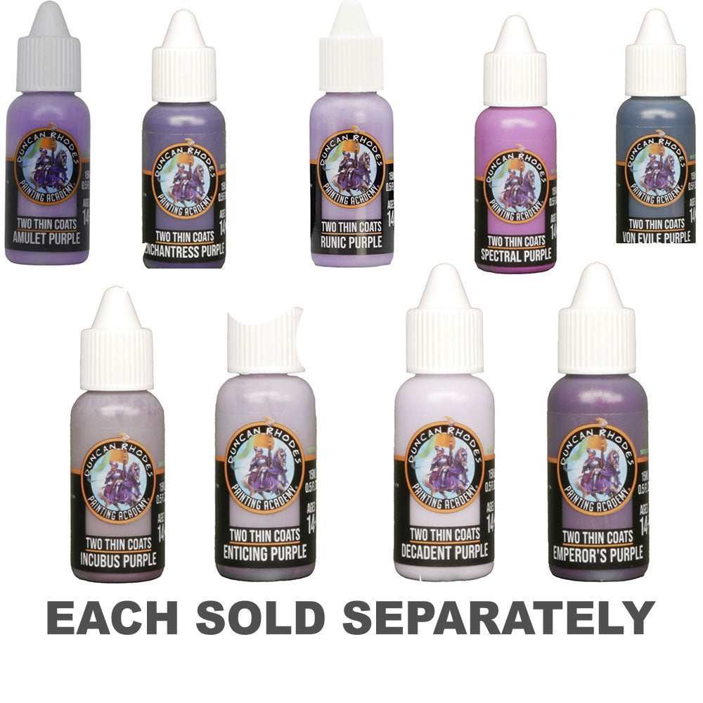 Two Thin Coats Acrylic Paint 15mL (Purple)