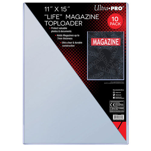 Ultra Pro Toploader Protector 10pcs