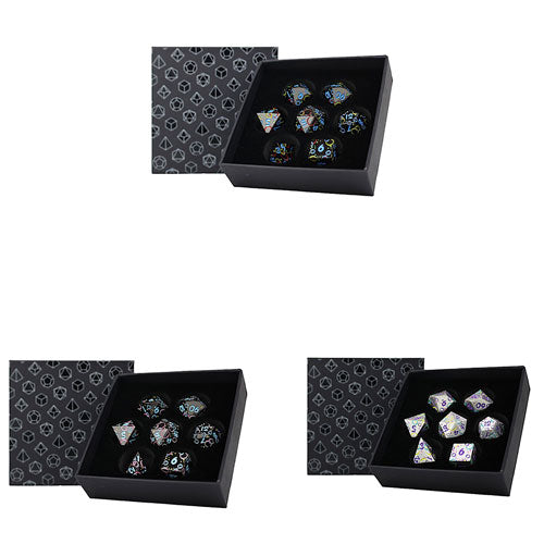 LPG Inscripted Bubbles RPG Dice Set