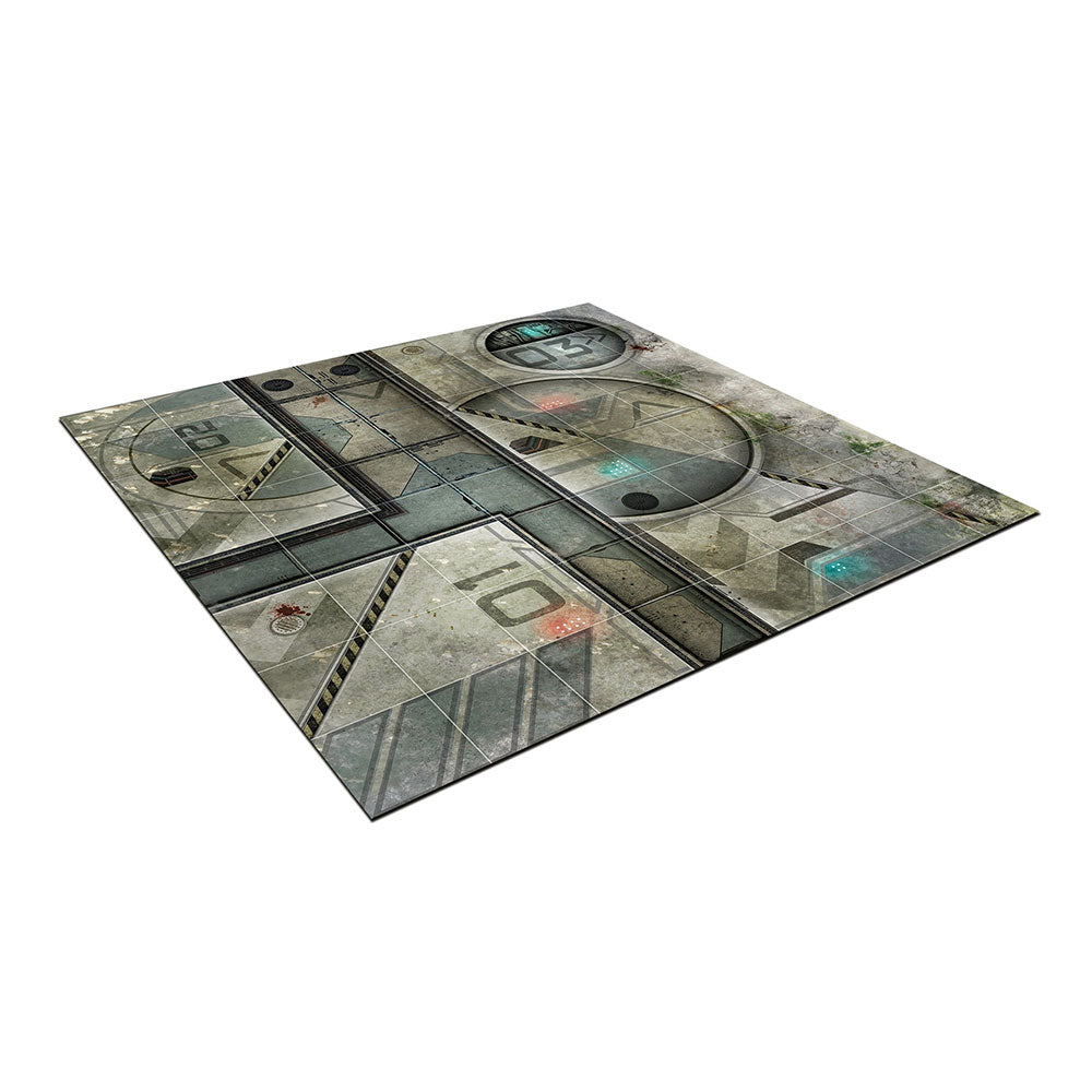 Deadzone Deadzone Sector 2 Neoprene Battle Mat (30x30cm)