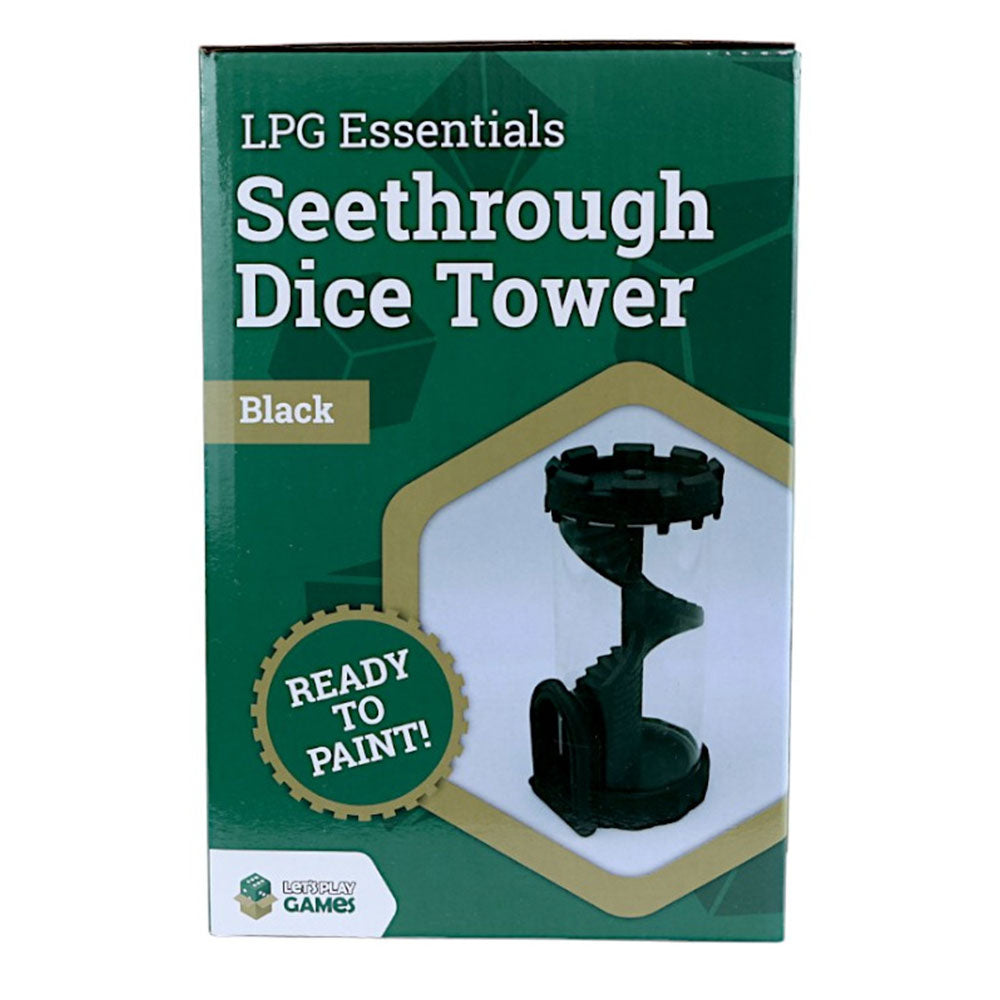 LPG Essentials Seethrough Dice Tower