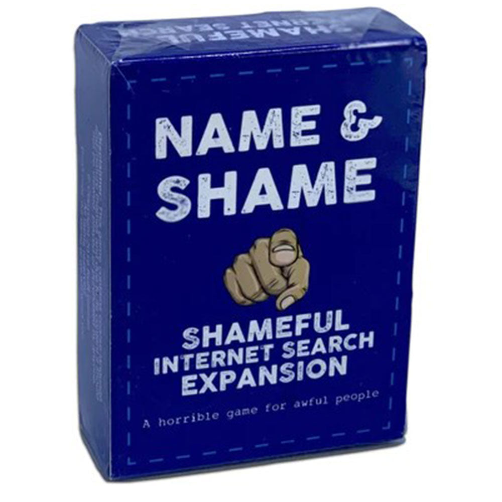 Name And Shame Internet Search Expansion Card Game
