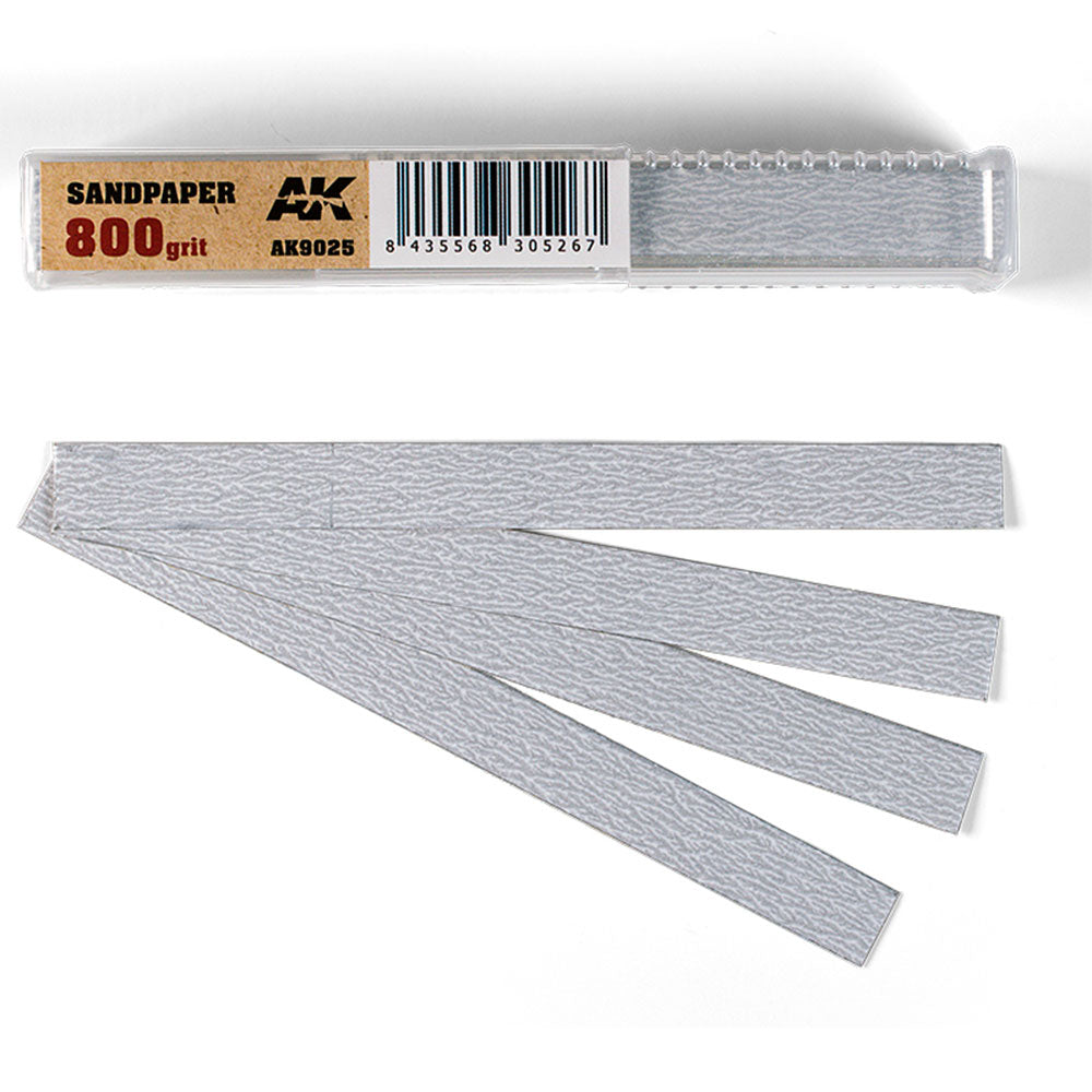 AK Interactive Dry Sandpaper 50pcs
