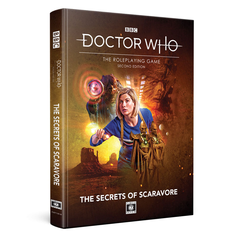Doctor Who 2E Secrets of Scaravore Adventure Book