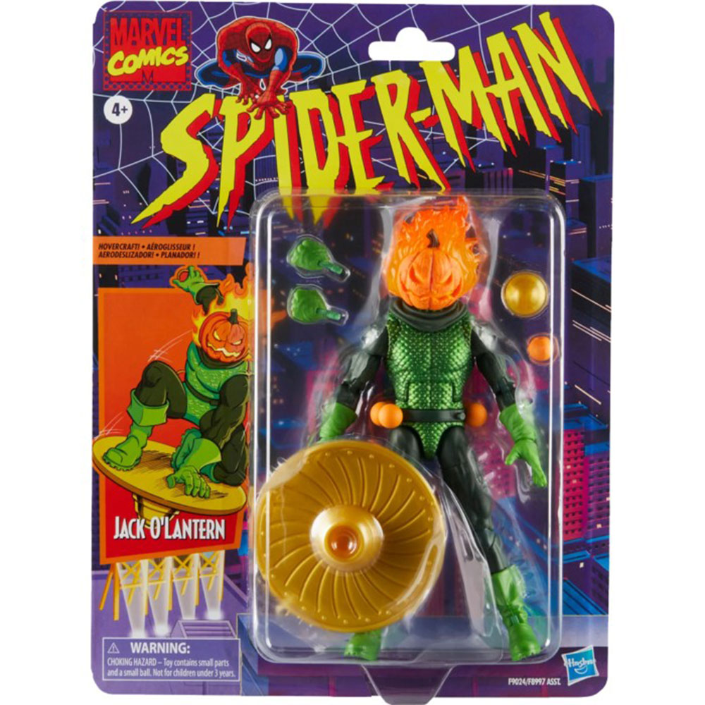 Spider-Man Legends Retro Jack O Lantern Figure
