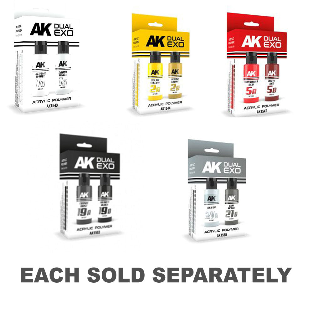 AK Interactive Double Exo Series Paint Set