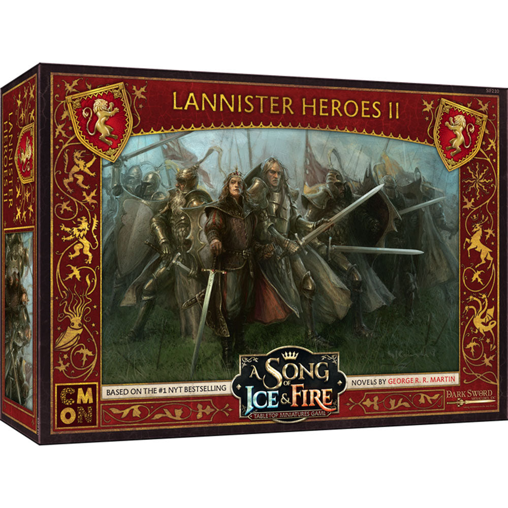 A Song of Ice and Fire Lannister Heroes Box 2 Miniature