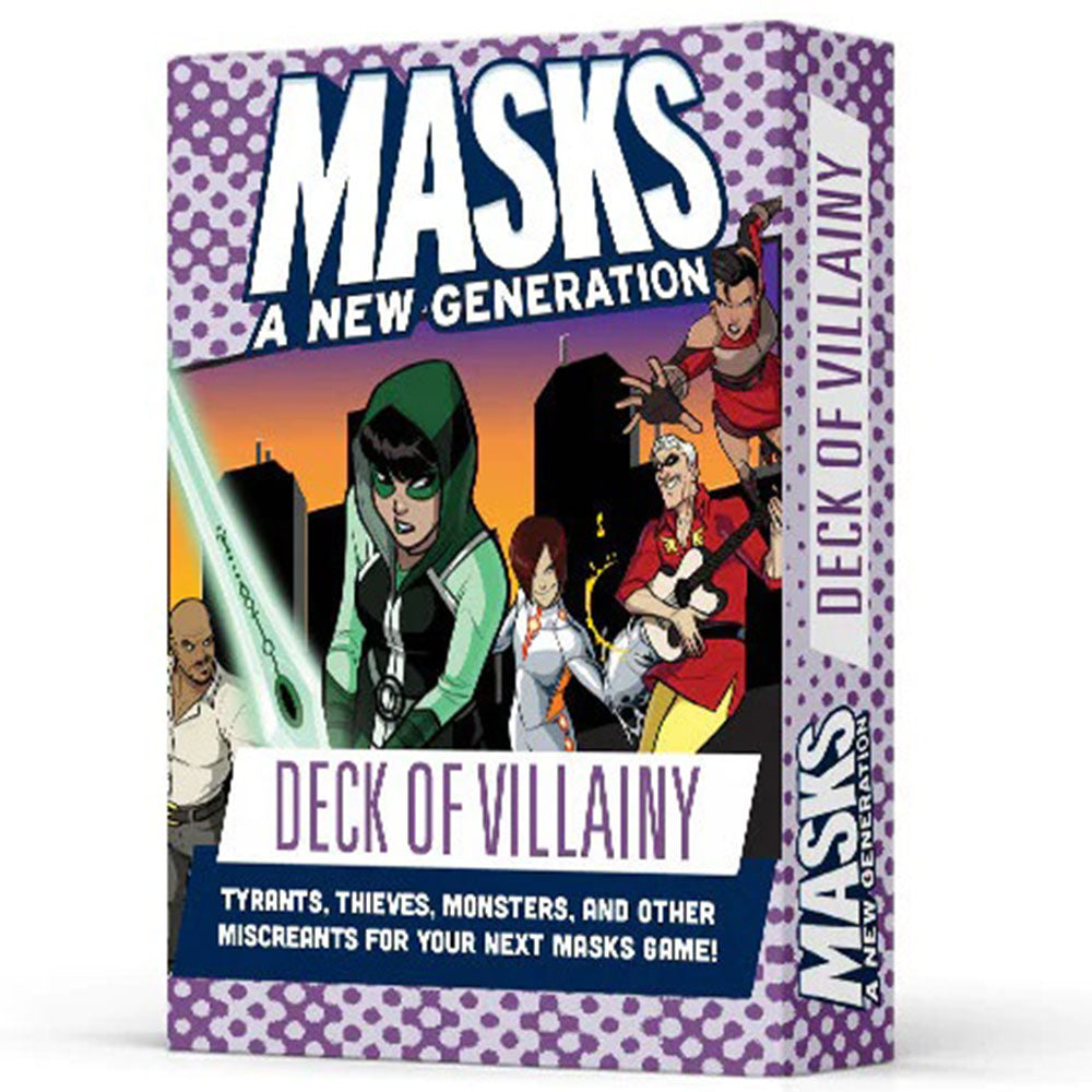 Masks A New Generation RPG Deck of Villainy